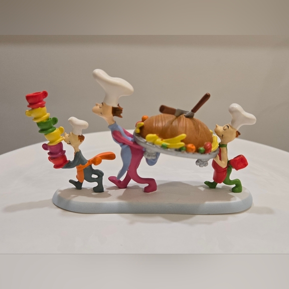 Department 56 Other - Department 56 - Grinch Who-Ville - Feast of Roast Beast